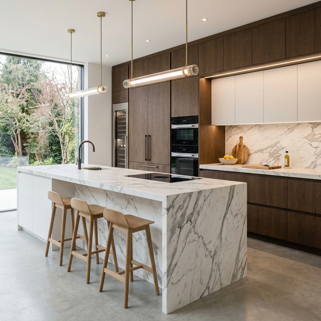 Akyurt Mermer - Ünsal Mermer Showroom Ankara Mutfak Tezgahı
