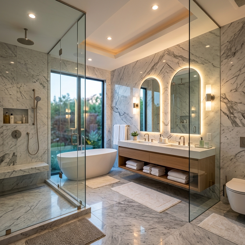 Mermer Banyo Kaplama - Akyurt Mermer Ankara